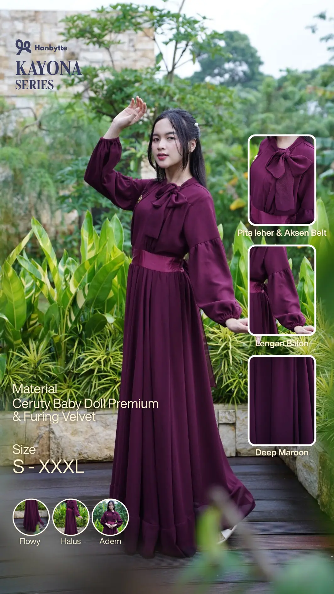 kayona dress vintage maroon
