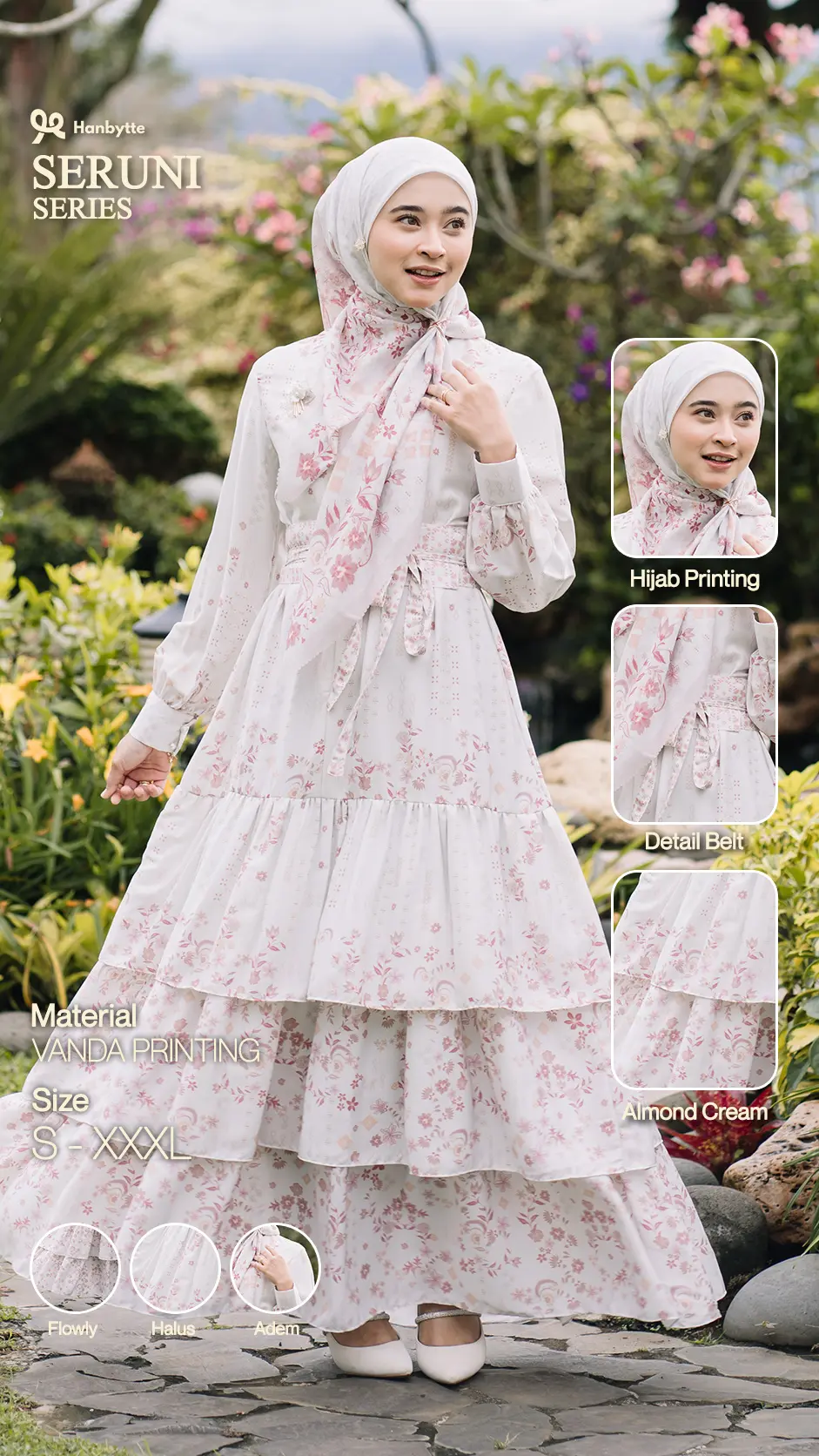 seruni raya almond cream