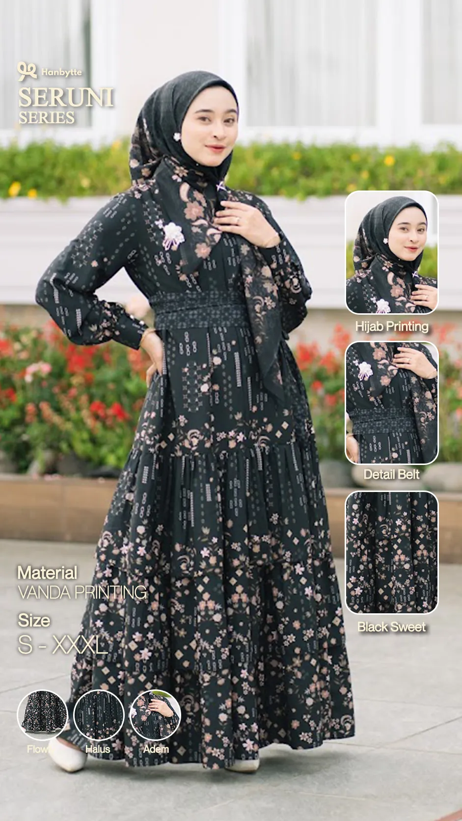 seruni raya Black sweet