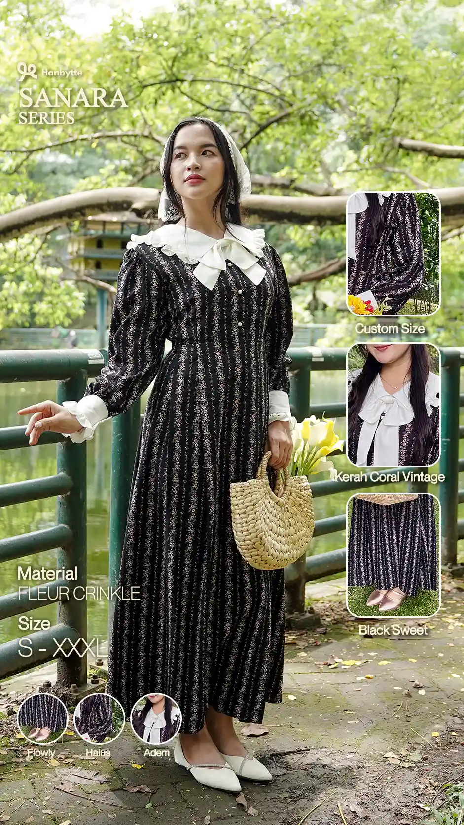 Sanara dress black